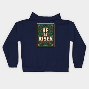 He is Risen Kids Hoodie